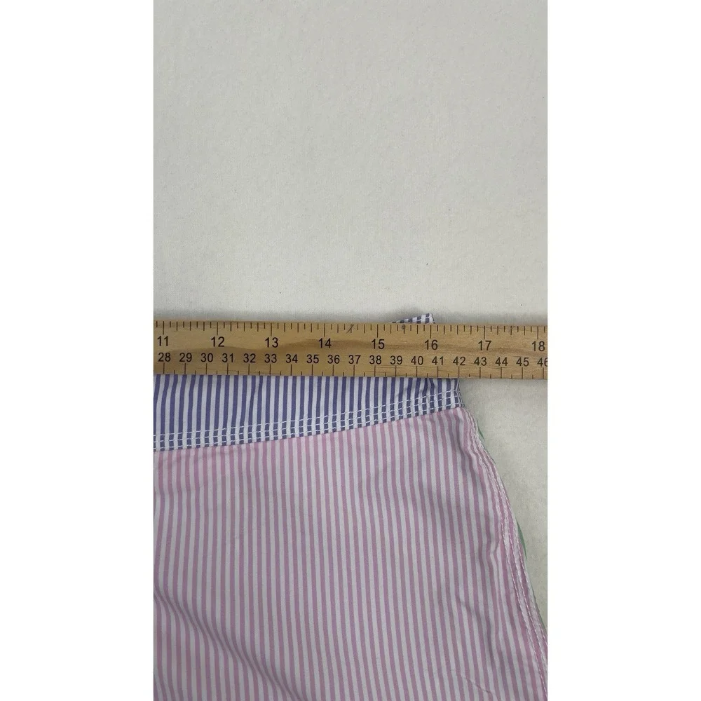 Polo Ralph Lauren Swim Trunks Mens 32 Striped Multicolor‎ Mesh Lined Pony Logo